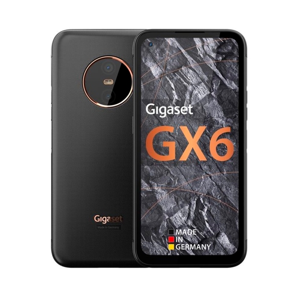 Смартфон Gigaset GX6 IM 6/128 GB Dual Sim Titanium Black (S30853H1528R112)