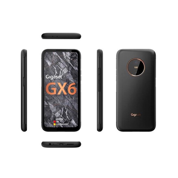 Смартфон Gigaset GX6 IM 6/128 GB Dual Sim Titanium Black (S30853H1528R112)