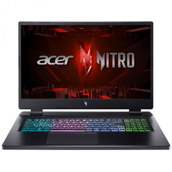 Ноутбук Acer Nitro 17 AN17-51 17.3" (2560х1440) Intel Core i7/13 ; RAM 16 ГБ; 14/20 ядер; (NH.QK6EU.003)АКБ 90 Вт·год