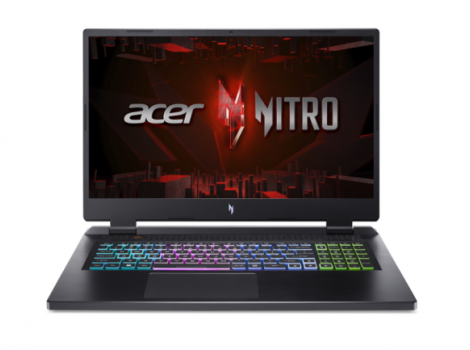 Ноутбук Acer 17.3" (2560х1440) AMD Ryzen 7/7 ; RAM 16 ГБ; 8/16 ядер; (NH.QL1EU.003)АКБ 90 Вт·год